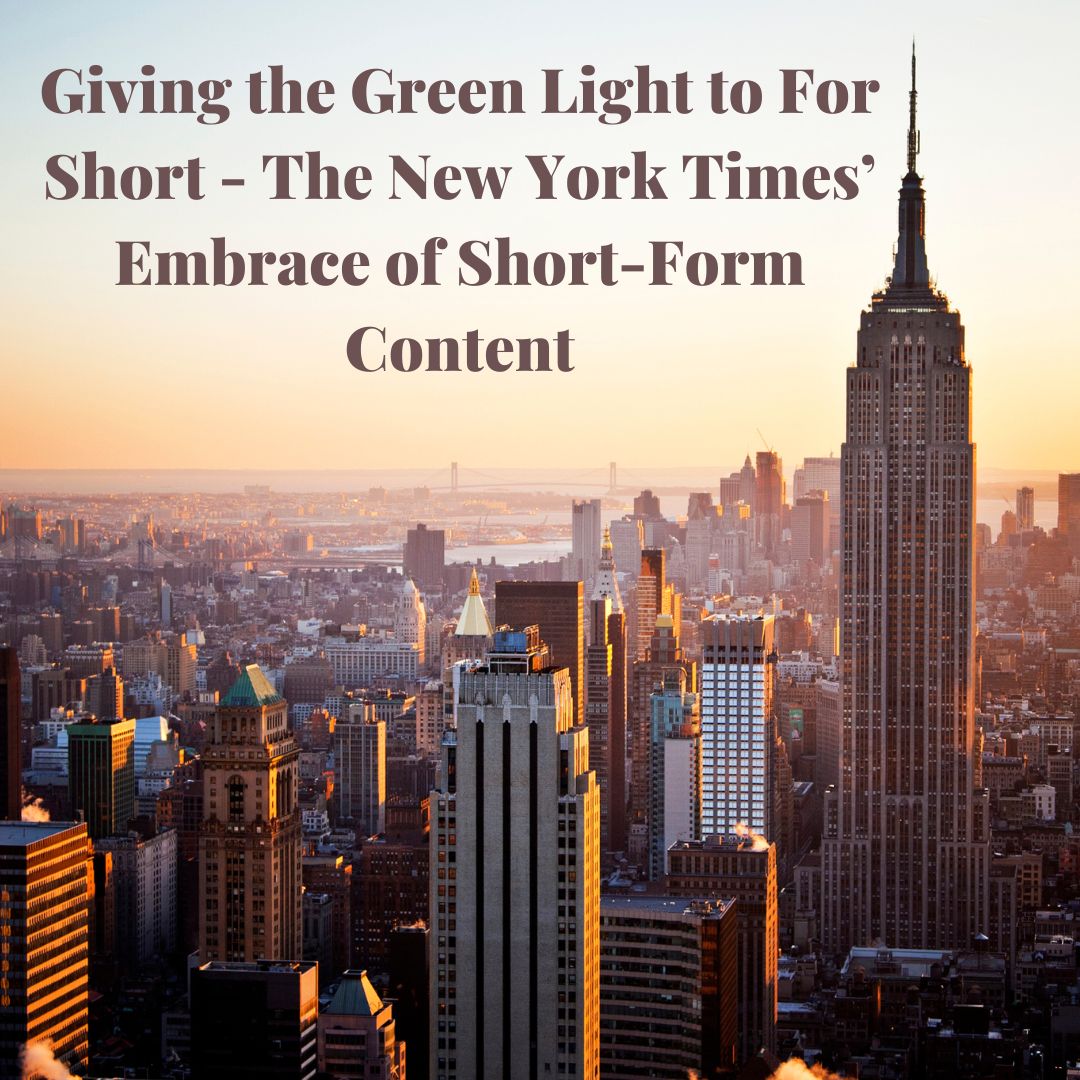 Giving the Green Light to For Short