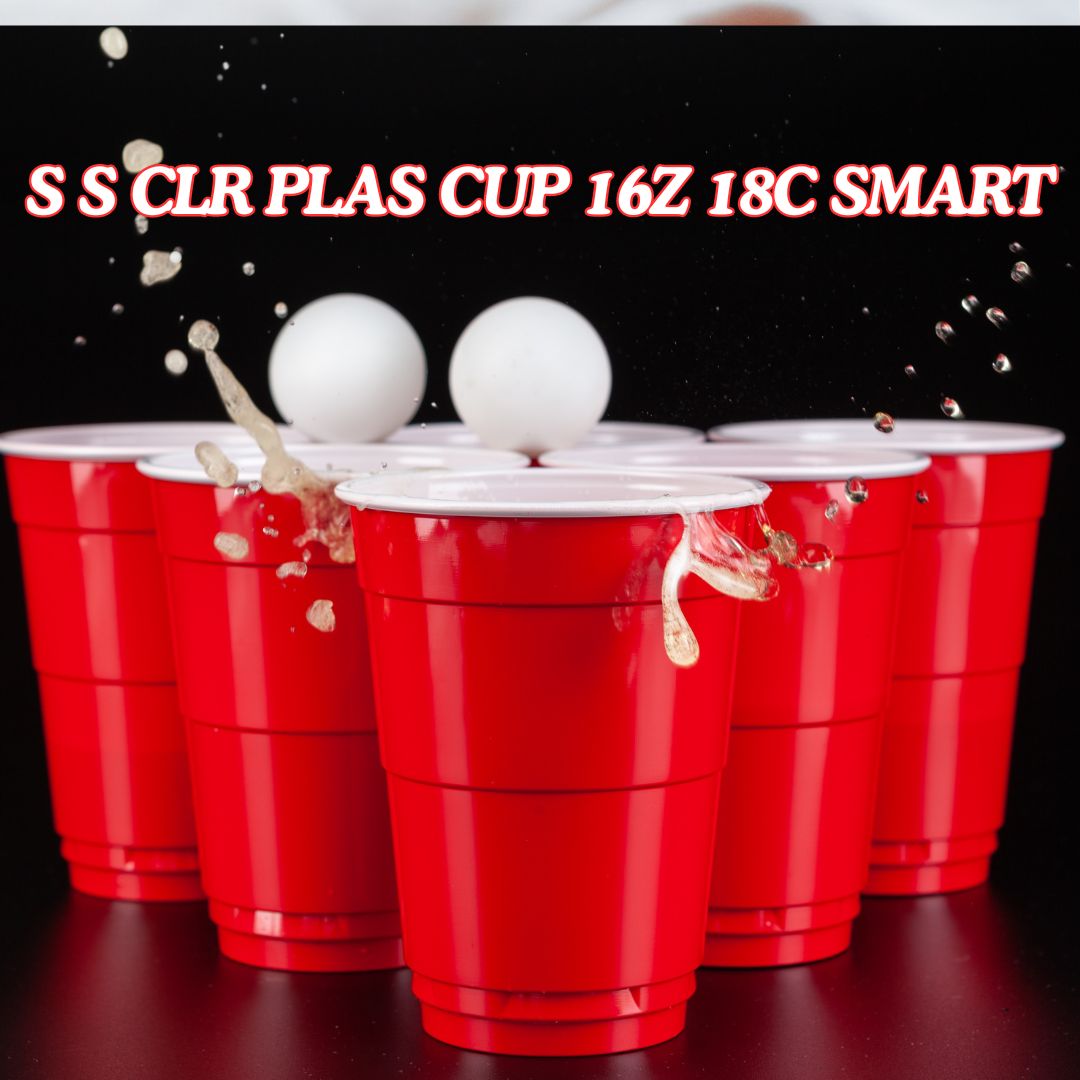 S S CLR PLAS CUP 16Z 18C SMART